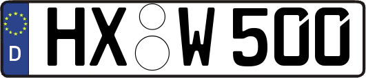 HX-W500