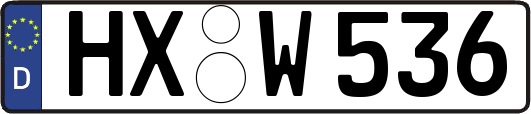HX-W536
