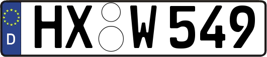 HX-W549