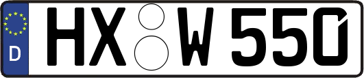 HX-W550