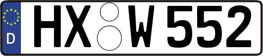 HX-W552
