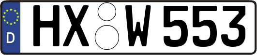 HX-W553