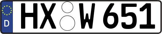 HX-W651