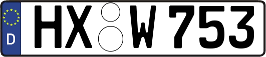 HX-W753