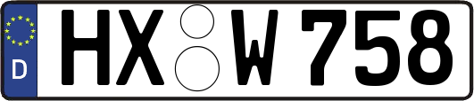 HX-W758
