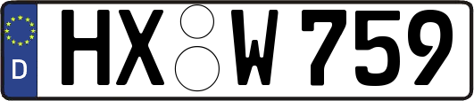 HX-W759