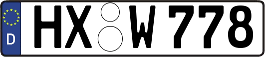 HX-W778