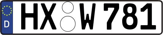 HX-W781