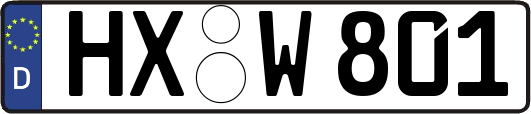 HX-W801