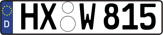 HX-W815