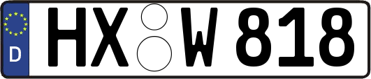 HX-W818