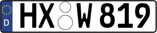 HX-W819