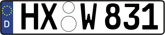 HX-W831