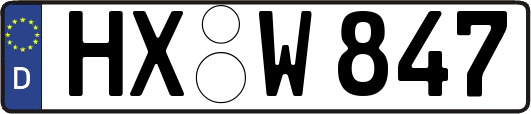 HX-W847