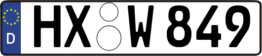 HX-W849
