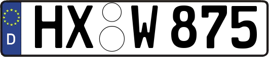 HX-W875