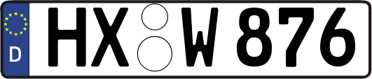 HX-W876