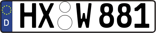HX-W881