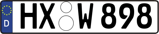 HX-W898