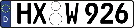 HX-W926