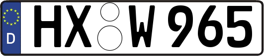 HX-W965
