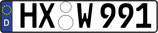 HX-W991