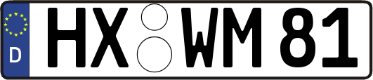 HX-WM81