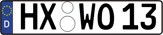 HX-WO13