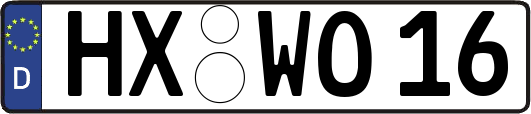 HX-WO16