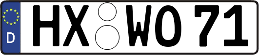 HX-WO71