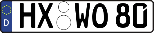 HX-WO80