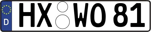 HX-WO81