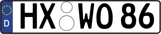HX-WO86