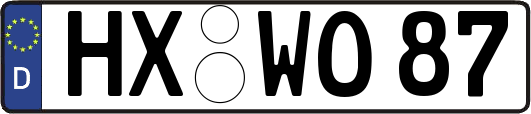 HX-WO87