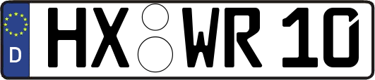 HX-WR10