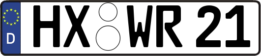 HX-WR21