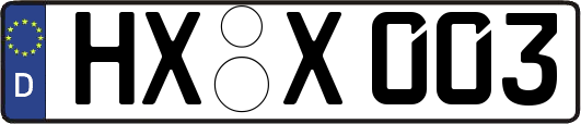 HX-X003