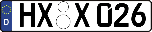 HX-X026
