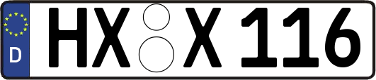 HX-X116
