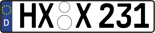 HX-X231