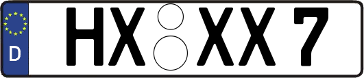 HX-XX7