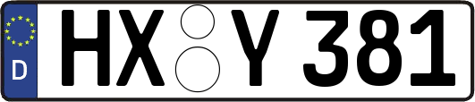 HX-Y381