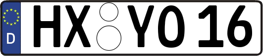 HX-YO16