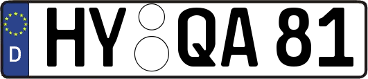 HY-QA81