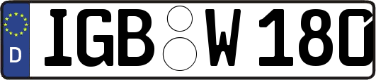 IGB-W180