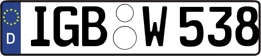 IGB-W538