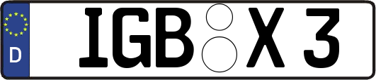 IGB-X3