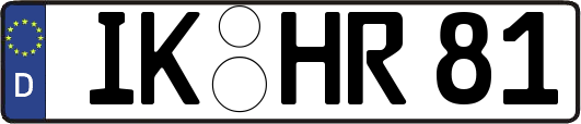 IK-HR81