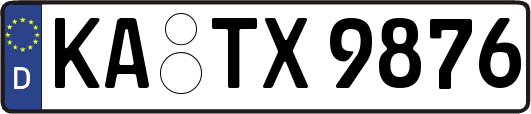 KA-TX9876