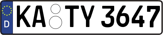 KA-TY3647